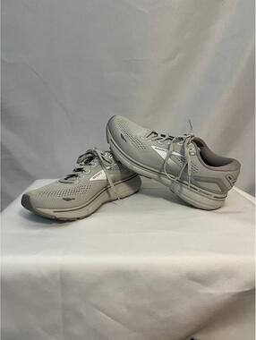 Brooks Ghost 15 Women’s Size 9 Gray Running Shoes w/ Superfeet Insoles